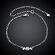 Wholesale Classic Silver Plant Stone Anklets TGAKL102 4 small