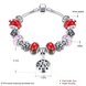 Wholesale Silver Love Beads Europe Style Bracelet TGBB006 0 small