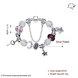 Wholesale Romantic Silver Key Glass Bracelet TGBB020 1 small