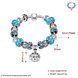 Wholesale Vintage Silver Round Rhinestone Bracelet TGBB002 0 small