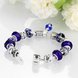 Wholesale Vintage Silver Round Rhinestone Bracelet TGBB021 3 small