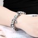 Wholesale Casual/Sporty Silver Plant Multicolor Crystal Bracelet TGBB024 4 small