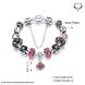 Wholesale Vintage Silver Plant Rhinestone Bracelet TGBB039 0 small