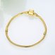 Wholesale Trendy Antique Gold Geometric Bracelet TGBB054 3 small