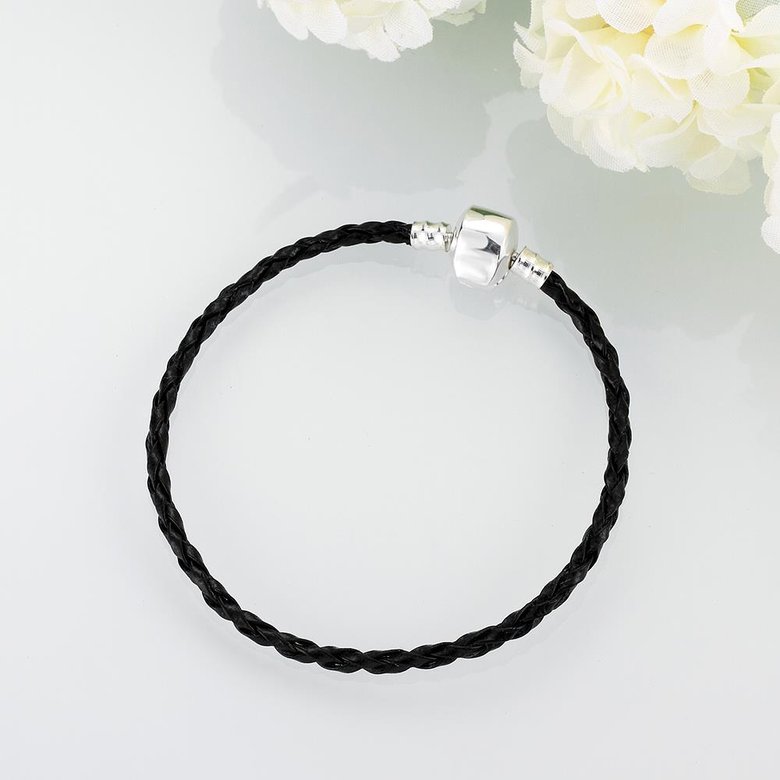 Wholesale Casual/Sporty Silver Geometric Pearl Bracelet TGBB055 2