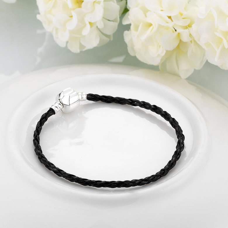 Wholesale Casual/Sporty Silver Geometric Pearl Bracelet TGBB055 4