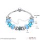 Wholesale Casual/Sporty Silver Geometric Blue Crystal Bracelet TGBB066 0 small