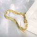 Wholesale Trendy Antique Gold Round Bracelet TGGPB042 1 small