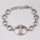 Wholesale Classic Platinum Round Rhinestone Bracelet TGGPB055 1 small