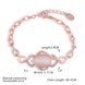 Wholesale Romantic Rose Gold Round Semi-precious Stone Bracelet TGGPB058 3 small