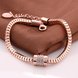 Wholesale Trendy Rose Gold Geometric Rhinestone Bracelet TGGPB070 0 small