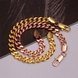 Wholesale Classic Rose Gold Geometric Bracelet TGGPB097 2 small