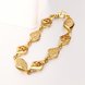 Wholesale Classic 24K Gold Water Drop CZ Bracelet TGGPB023 3 small