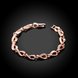 Wholesale Romantic Rose Gold Heart CZ Bracelet TGGPB134 0 small