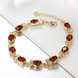 Wholesale Classic 24K Gold Round Resin Bracelet TGGPB029 4 small