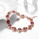 Wholesale Trendy Rose Gold Round Resin Bracelet TGGPB001 1 small