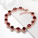 Wholesale Trendy Rose Gold Round Resin Bracelet TGGPB001 2 small