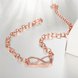 Wholesale Classic Rose Gold Geometric Bracelet TGGPB142 3 small