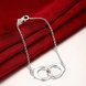 Wholesale Romantic Silver Geometric Bracelet TGGPB151 3 small