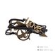 Wholesale Trendy Antique Bronze Round Charm Leather Rope Bracelet TGLEB114 1 small