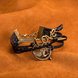 Wholesale Trendy Antique Bronze Round Charm Leather Rope Bracelet TGLEB114 3 small