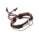 Wholesale Trendy Black Zinc Cross Bracelet TGLEB219 2 small