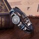 Wholesale Trendy Antique Silver Round Bracelet TGLEB047 4 small