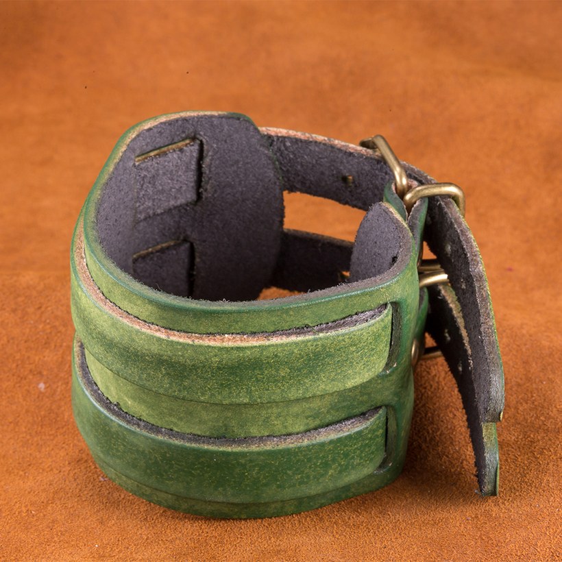 Wholesale Trendy Antique Bronze Geometric Bracelet TGLEB142 5