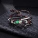 Wholesale Trendy Antique Silver Geometric Bracelet TGLEB006 0 small