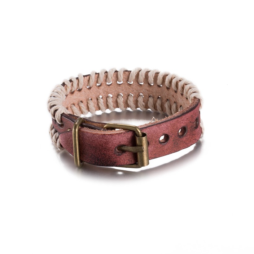 Wholesale Trendy Antique Bronze Geometric Bracelet TGLEB203 1