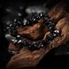 Wholesale Vintage Geometric Black Crystal Bracelet TGNSB019 3 small