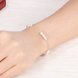 Wholesale Sterling Silver Round Shell Bracelet TGSLB002 4 small