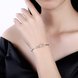 Wholesale Libra Constellations Real 925 Sterling Silver CZ Bracelet TGSLB047 0 small