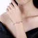Wholesale Virgo Constellations Real 925 Sterling Silver CZ Bracelet TGSLB052 0 small