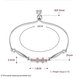 Wholesale Sagittarius Constellation Real 925 Sterling Silver CZ Bracelet TGSLB053 4 small