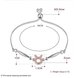 Wholesale Taurus Constellations Real 925 Sterling Silver CZ Bracelet TGSLB001 4 small