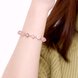 Wholesale Trendy Silver Geometric CZ Bracelet TGSLB025 3 small