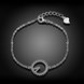 Wholesale Trendy Silver Round CZ Bracelet TGSLB040 1 small