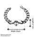 Wholesale Classic 316L stainless steel Heart Bracelet TGSMB024 0 small