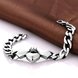 Wholesale Classic 316L stainless steel Heart Bracelet TGSMB024 3 small