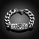 Wholesale Punk 316L stainless steel Geometric Bracelet TGSMB026 1 small