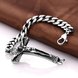 Wholesale Vintage 316L stainless steel Cross Bracelet TGSMB027 3 small