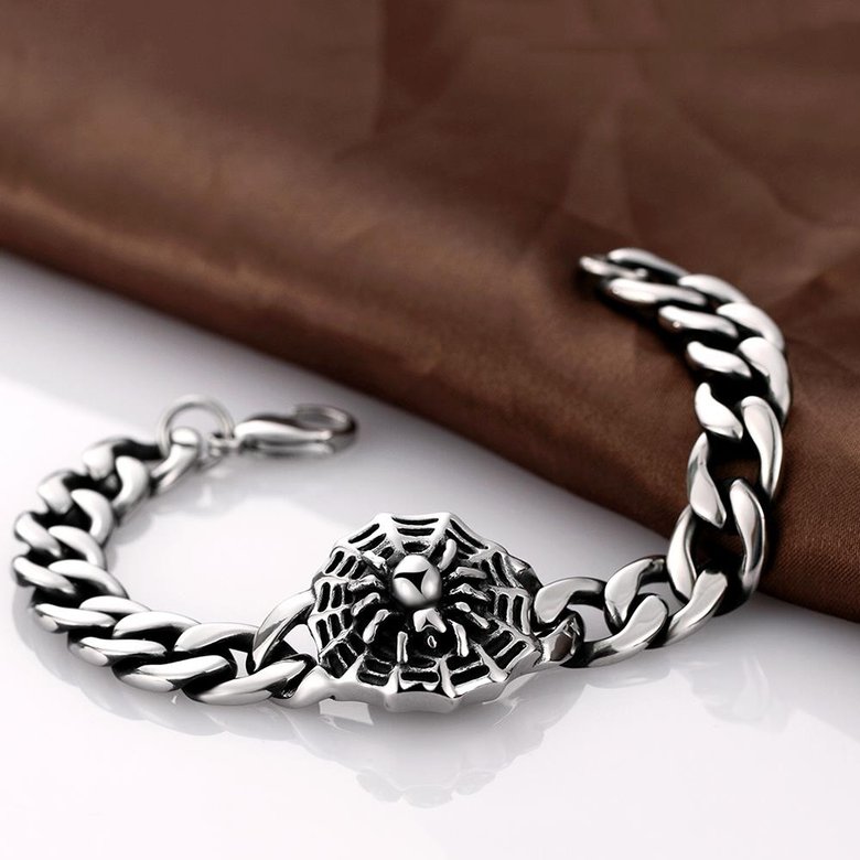 Wholesale Vintage 316L stainless steel Animal Bracelet TGSMB029 2