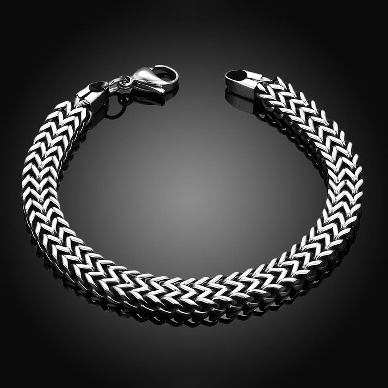 Wholesale Rock 316L stainless steel Figure Bracelet TGSMB035 2