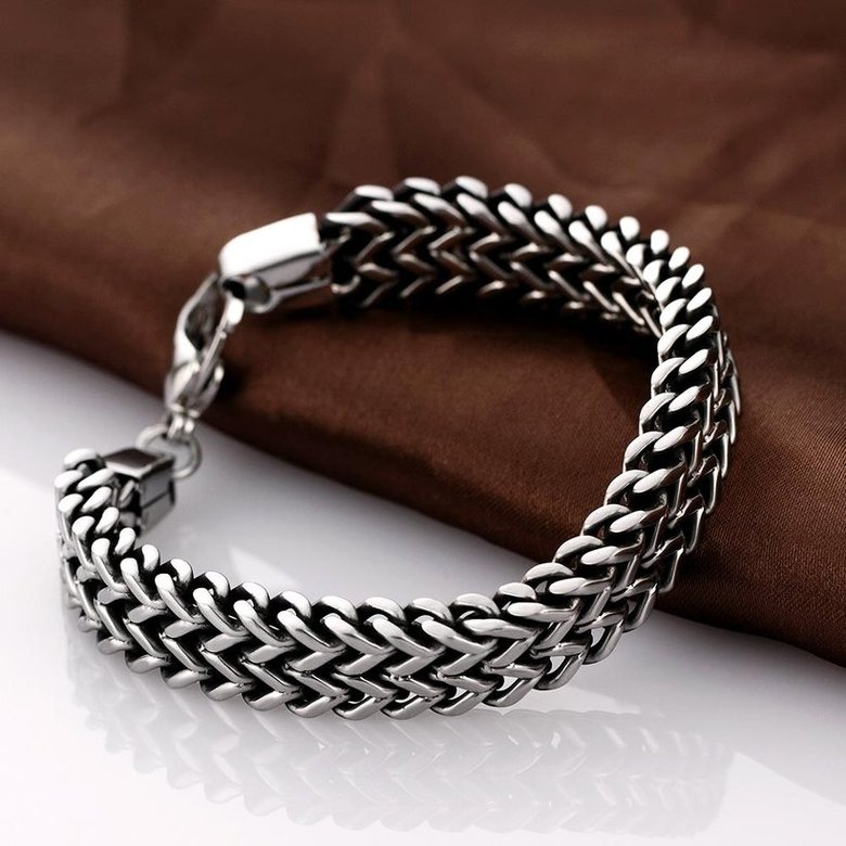 Wholesale Punk 316L stainless steel Figure Bracelet TGSMB036 3