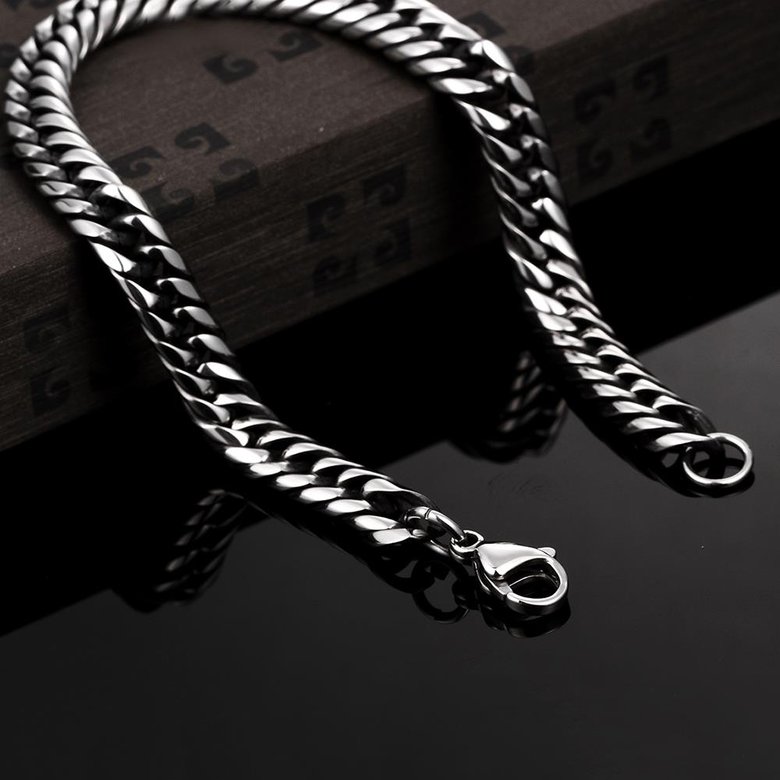 Wholesale Vintage 316L stainless steel Geometric Bracelet TGSMB039 2