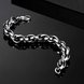 Wholesale Rock 316L stainless steel Geometric Bracelet TGSMB044 2 small