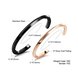 Wholesale New Fashion Stainless Steel Couples BraceletLovers ASMB125 TGSMB017 0 small