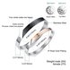 Wholesale New Fashion Stainless Steel Couples BraceletLovers TGSMB018 0 small