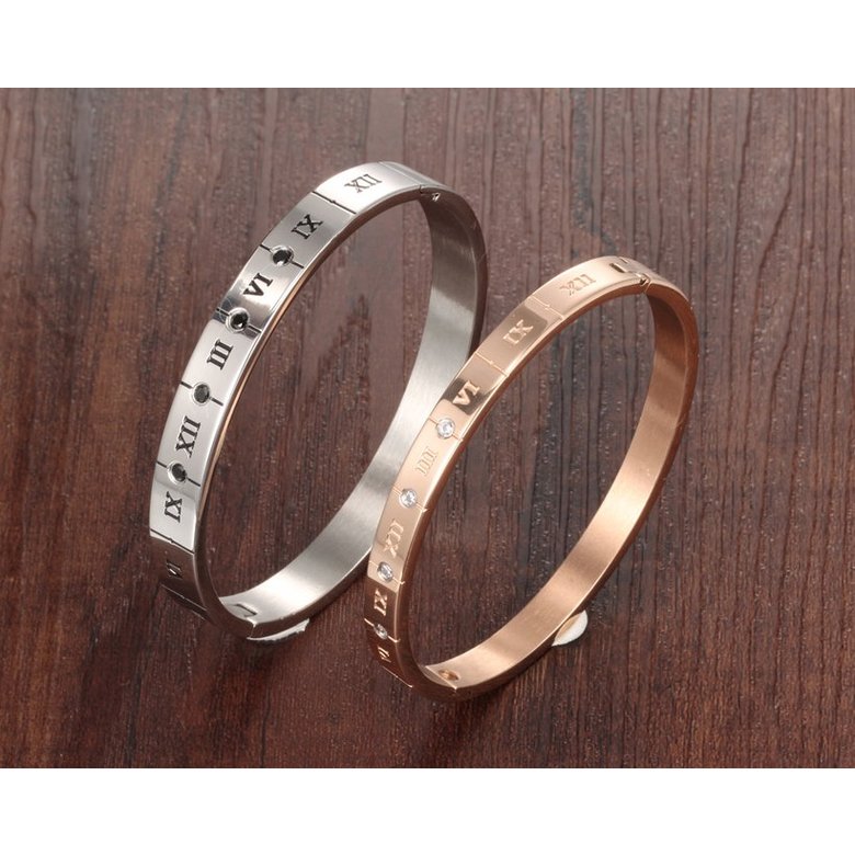 Wholesale New Fashion Stainless Steel Couples BraceletLovers TGSMB019 1